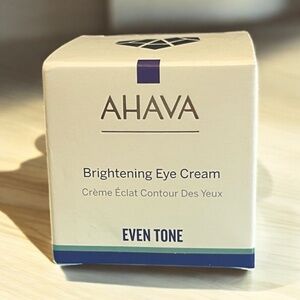 AHAVA Brightening Eye Cream 0.5 oz / 15 ml – Dark Circles & Fine Lines